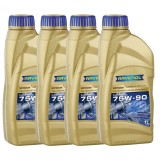 Pachet 4 litri ulei cutie de viteze Ravenol Motogear 75W90 GL4