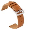 Curea piele, compatibila cu Garmin Vivoactive 4, Telescoape QR, 22mm, Cocoa Brown, Very Dream