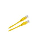 Cablu patchcord UTP CCA galben 0.5m Cabletech
