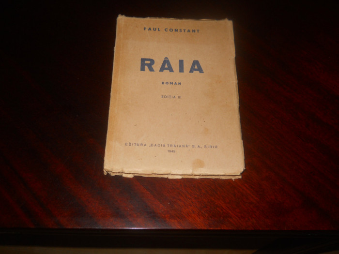 Raia - Paul Constant,1945 Ed.III