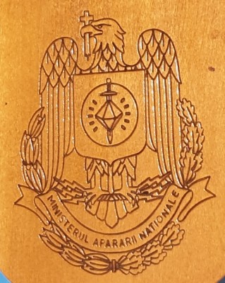MINISTERUL APARARII NATIONALE - Medalie armata Romana placheta deosebita foto