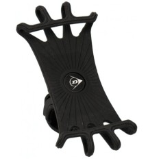 Suport telefon, pentru bicicleta Dunlop, cu prindere pe ghidon, negru