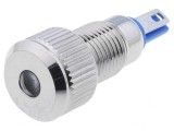 Lampă LED 24VDC Roșie &Oslash;8mm IP67
