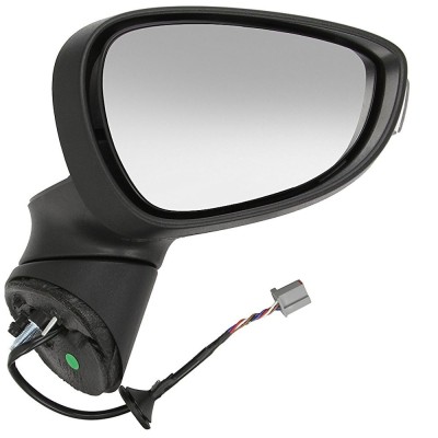 Oglinda exterioara Ford Fiesta (Ja8) 09.2008-01.2013 partea dreapta View Max crom convex carcasa prevopsita grunduita reglare electrica cu incalzire foto