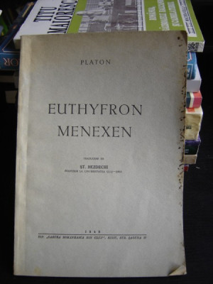 EUTHYFRON MENEXEN DE PLATON foto