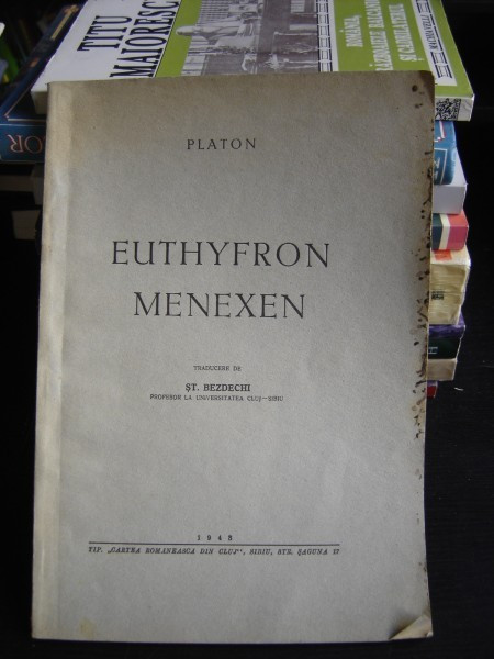 EUTHYFRON MENEXEN DE PLATON