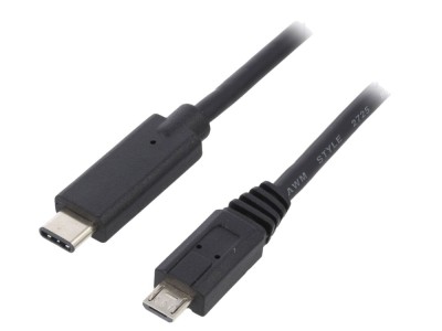 Cablu USB 2.0 Micro USB la USB C 1,2m foto