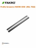 Profile fereastra FAKRO EKB (RAL 7022)