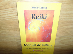 REIKI -MANUAL DE INITIERE -WALTER LUBECK foto