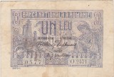 ROMANIA 1 LEU 1915 VF