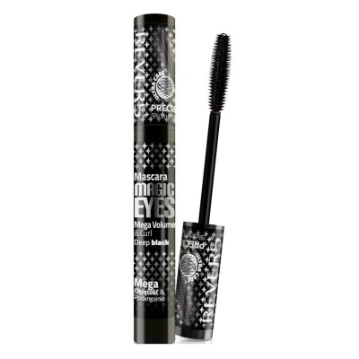 Mascara Magic Eyes, Mega Volume and Curbare, Revers, negru, 10ml foto