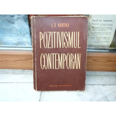 Pozitivismul Contemporan , i. S. Narski , 1964 foto