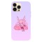 Husa compatibila cu Apple iPhone 15 Plus model Kawaii pink devil, Silicon, TPU, Viceversa