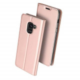 Cumpara ieftin Husa Telefon Flip Book Samsung Galaxy J6 2018 j600 Rose Gold Cellara