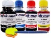 Set Flacone Cerneala Ink-Mate Compatibil Canon GI41 ( 2x100ml Black, 1x100ml Cyan, 1x100ml Magenta, 1x100ml Yellow) + Px Schneider si Notes 5 culori, InkMate