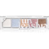 Unleashia Mood Shower Face Palette paletă cu farduri de ochi și iluminator stralucire de perla culoare NO.101 Ballerino 1 buc