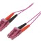 Patch cord fibră OM4 LC/UPC 1m LSZH