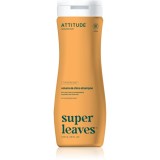 Attitude Super Leaves Volume &amp; Shine sampon natural cu efect detoxifiant 473 ml