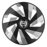 Cumpara ieftin Set 4 capace roti Creative REY&reg;, potrivite jantelor de R15, pentru Nissan, model vector black and silver, Autohelix MSA