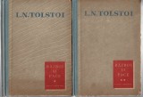 Război și pace - 2 volume - L.N. Tolstoi, E.S.P.L.A. Cartea Rusă, 1959, cartonată