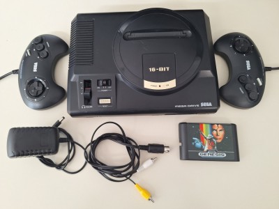 Original Genesis Sega Mega Drive Retro Game Console 16 Bit, No 1601-18 foto