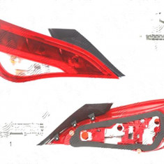 Stop spate lampa Mercedes Clasa Cla (C117), 04.2013-, spate, Stanga, LED+P21W+PY21W+W16W; cu suport becuri, AL (Automotive Lighting)