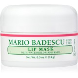 Mario Badescu Lip Mask with Watermelon and Basil mască hidratantă pentru buze 14 g