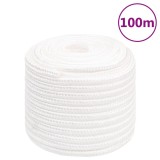 Cumpara ieftin Franghie de barca, alb complet, 18 mm, 100 m, polipropilena