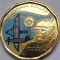 1 Dollar 2022 Canada, Alexander Graham Bell, unc, varianta color