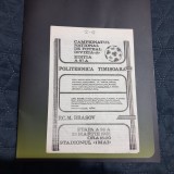 program Poli Timisoara - FC M Brasov