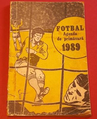 Agenda de primavara 1989 (Fotbal) foto