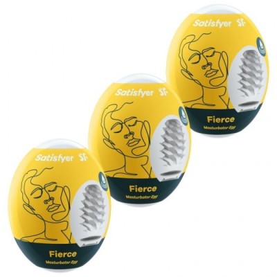 SATISFYER - 3 MASTURBATOR EGGS FIERCE foto