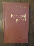 RECURSUL PENAL-D.V.MIHAESCU