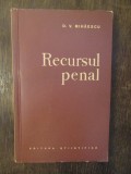 RECURSUL PENAL-D.V.MIHAESCU