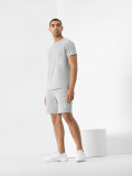 Pantaloni scurți de molton din bumbac organic pentru bărbați 4F x Robert Lewandowski, 4F Sportswear