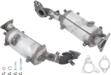 Filtru particule Diesel (DPF) Subaru Forester (Sh), Impreza Liftback (Gr, 2.0 D AWD (SHH), 2.0 D AWD, Euro 4 (D4), Cordierit, EEC