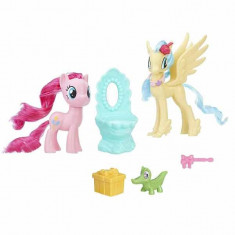 Jucarie My little pony Petrecere intre prieteni Pinkie Pie si Princess Skystar Party Friends E0995 Hasbro foto