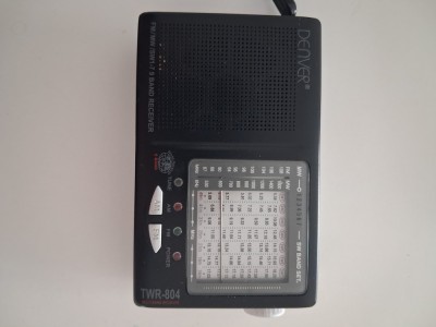 radio DENVER TWR-804 multiband receiver foto