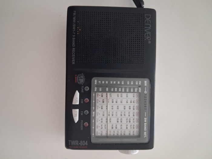 radio DENVER TWR-804 multiband receiver