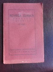 Revista clasica Orpheus Favonius nr.4/1930 foto