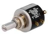 Potentiometru axial multitura 5k&Omega; 2W &plusmn;5% 6,35mm Serie 534