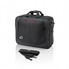 Geanta laptop Fujitsu Prestige Case, 17.3 Inch, Poliester, Negru