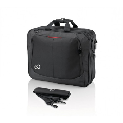 Geanta laptop Fujitsu Prestige Case, 17.3 Inch, Poliester, Negru foto