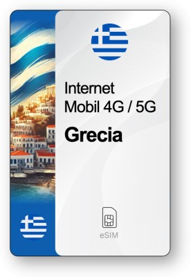 eSIM Internet Grecia, valabil 30 zile, trafic 10 GB foto