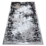 Modern GLOSS covor 8493 78 vintage stilat, cadru gri / negru, 200x290 cm