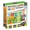 MONTESSORI PUZZLE TACTIL FERMA, Headu