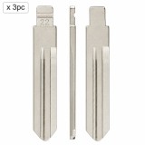 Set 3 lame cheie auto 22# NSN14 pentru Nissan, Renault, Subaru si Infiniti