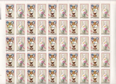 ROMANIA 1991 LP 1258 a EXPOZITIA FILATELICA ROMANO-CHINEZA COALA 25 SERII MNH foto