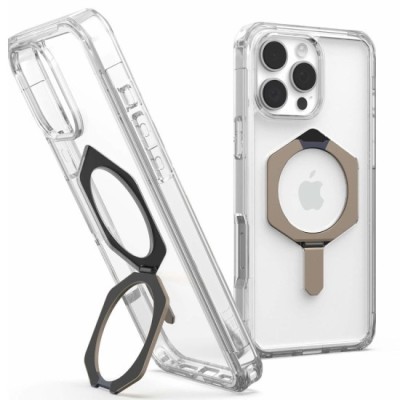 Husa pentru iPhone 16 Pro - UAG Plyo XTE MagSafe - Clear Titanium foto
