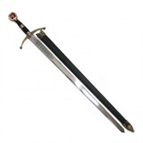 Spadă Templier cu Teacă &ndash; Oțel de Toledo &ndash; 103 cm &ndash; Made in Spain
